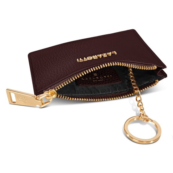 Lazarotti Bologna Leather Portfel z kluczem Skórzany 11.5 cm