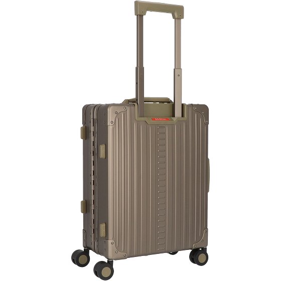 Aleon Walizka kabinowa Traveler International z 4 kółkami, Aluminium, 55 cm