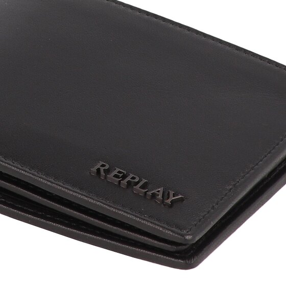 Replay Portfel Ochrona RFID Skórzany 13 cm