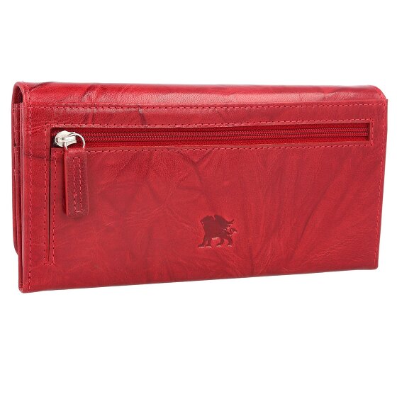 mano Donna Aurona RFID Portfel Ochrona RFID Skóra 19 cm