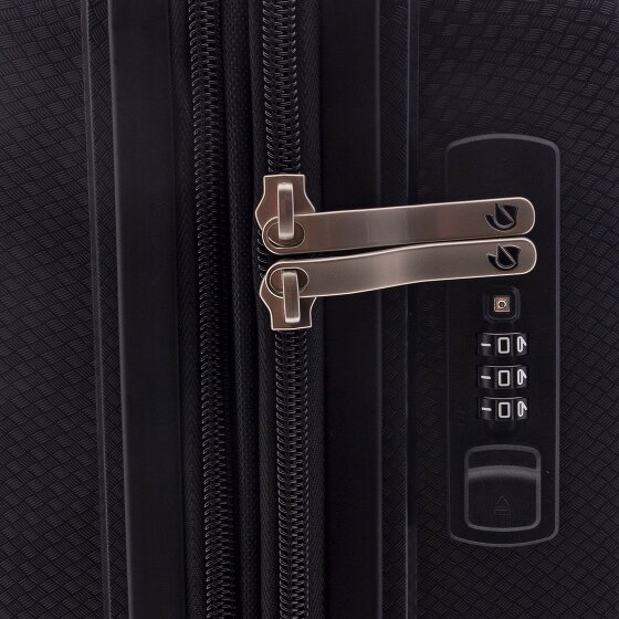 Gladiator 1700 4 kółka Walizka kabinowy 55 cm z plisą rozprężną