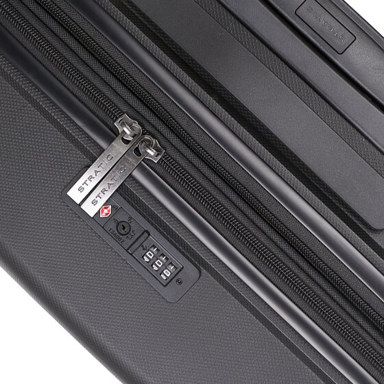 Stratic Bright+ 4 kółka Walizka M 66 cm z plisą rozprężną