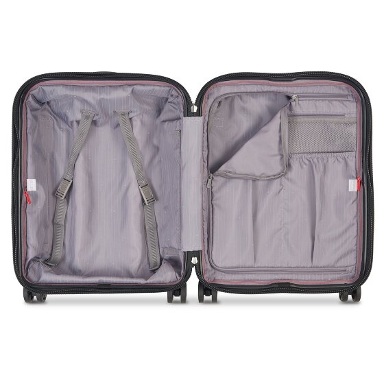 Delsey Paris Promenada Hard 2.0 Wózek kabinowy 4-kołowy 55 cm