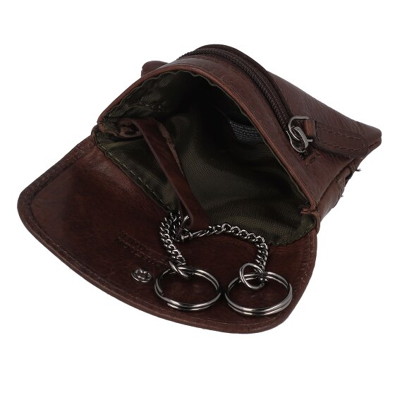 Greenburry Newport Portfel z kluczem Skórzany 10 cm