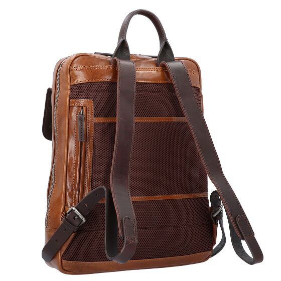 Castelijn & Beerens Rien Backpack RFID Leather 40 cm Laptop Compartment