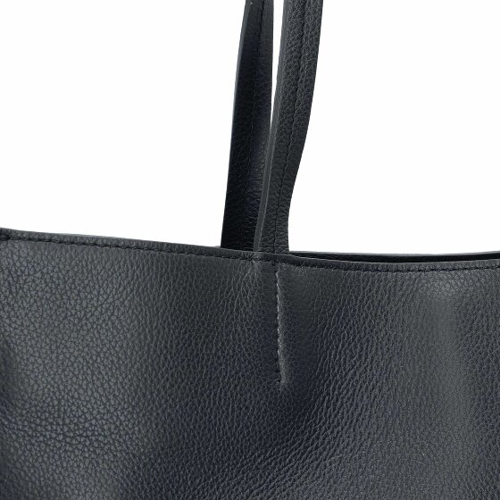 Patrizia Pepe New Shopping Shopper Bag Skórzany 37.5 cm