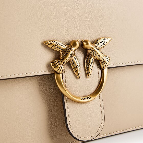 PINKO Love One One Torba Skórzany 20 cm