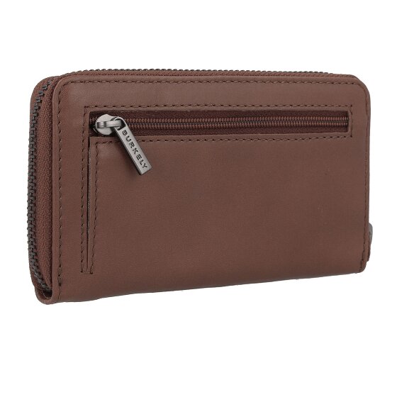 Burkely Nocturnal Nova Portfel Ochrona RFID Skórzany 14.5 cm