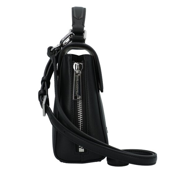 Karl Lagerfeld Behind the Seams Torba Skórzany 24 cm z plisą rozprężną