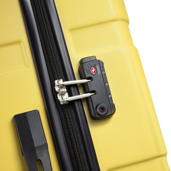 Delsey Paris x Zestaw 4-kołowych walizek United Colors of Benetton Now Hardside 3 szt. z elastycznym zagięciem