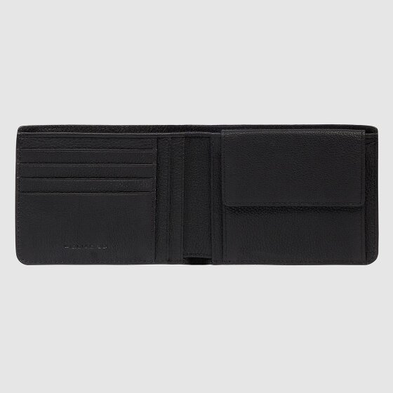 Piquadro Cronus Portfel Ochrona RFID Skórzany 12.5 cm