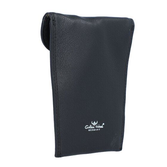 Golden Head Skórzane etui na klucze Polo RFID 8 cm