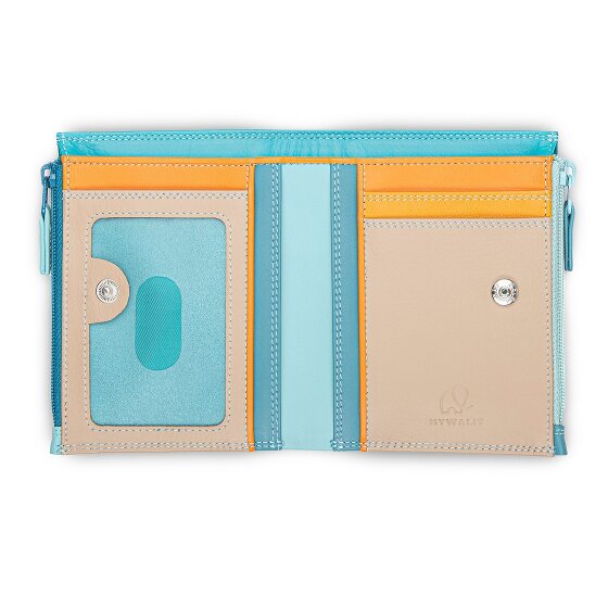 Mywalit Portfel Ochrona RFID Skórzany 9 cm