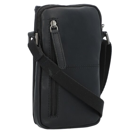 Greenburry Pure Black Etui na telefon komórkowy Skórzany 11 cm