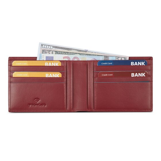 Roncato Detroit Portfel Ochrona RFID Skórzany 12.5 cm