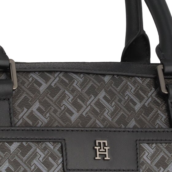 Tommy Hilfiger TH Monogram Teczka Skórzany 40 cm Komora na laptopa