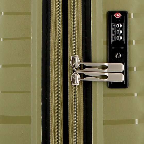 Jump Xwave 4 kółka Walizka kabinowy 55 cm z plisą rozprężną