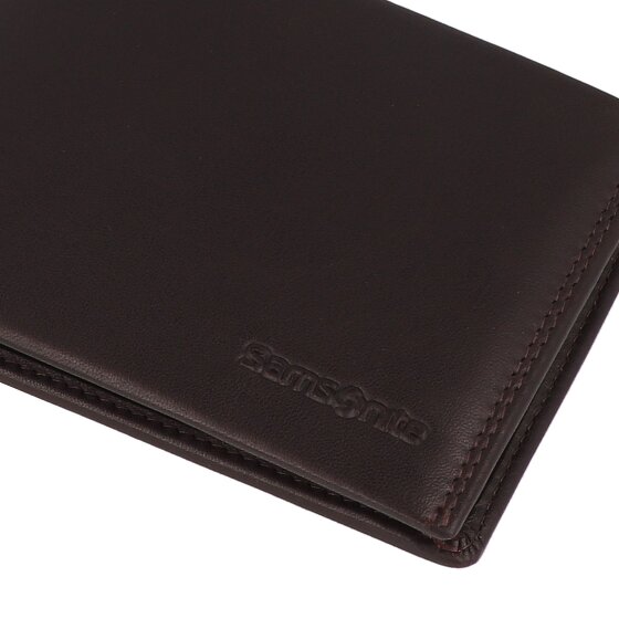 Samsonite Attack 2 Portfel Ochrona RFID Skórzany 11.5 cm