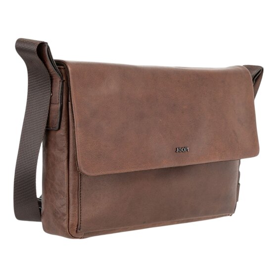 Joop! Teramo Torba typu Messenger Skóra 37 cm Komora na laptopa