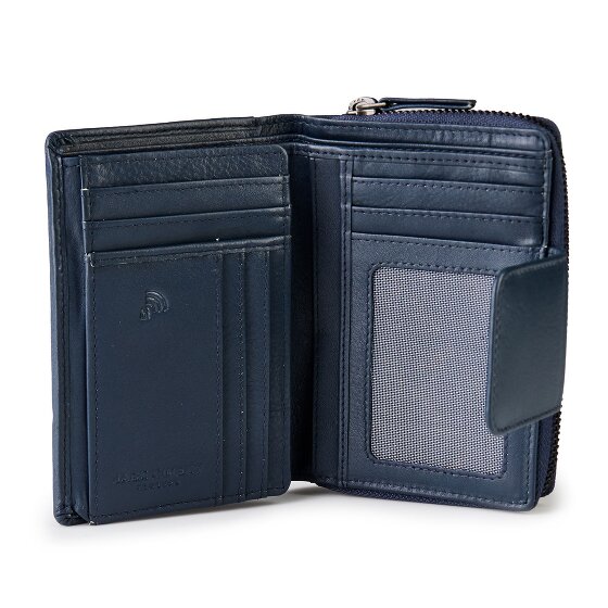 Jack Kinsky Livorno 511 Portfel Ochrona RFID Skórzany 9.5 cm