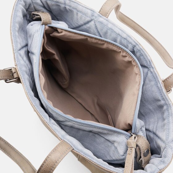 FredsBruder Dwustronna skórzana shopperka 37 cm