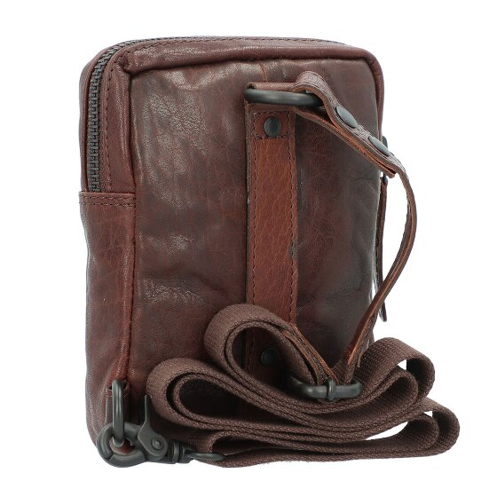 Spikes & Sparrow Skórzana torba na ramię Bronco 13 cm