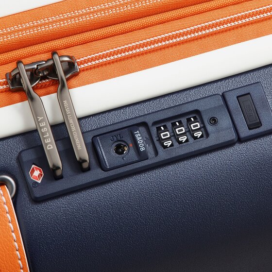 Delsey Paris Cadence 4 kółka Walizka kabinowy 55 cm z plisą rozprężną