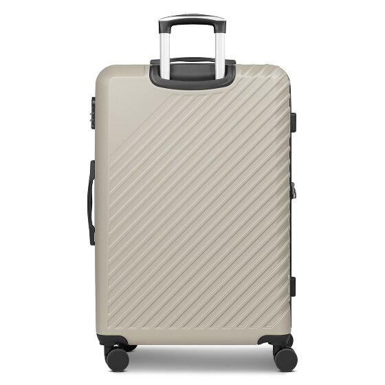 Check.In Paradise 2.0 4 kółka Walizka L 78 cm z plisą rozprężną