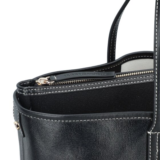 Tommy Hilfiger TH Monoplay Leather Shopper Bag 35 cm