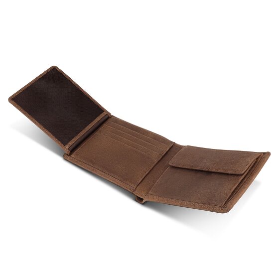 Redolz Leather Essentials QF portfel RFID skóra 12 cm