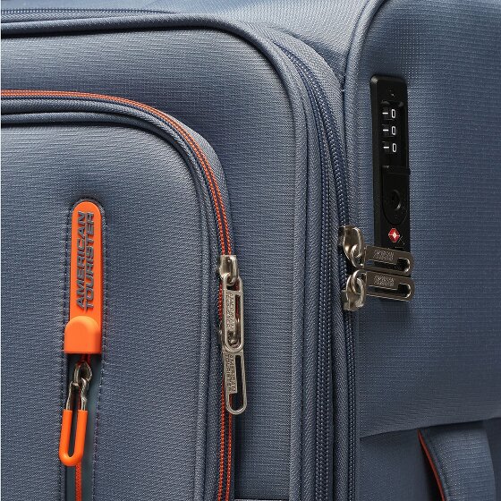 American Tourister Cloudrider 4 kółka Walizka M 67 cm z plisą rozprężną