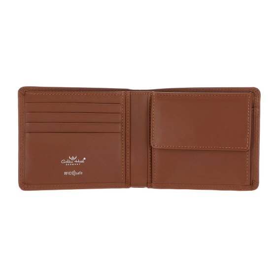 Golden Head Polo Wallet RFID Leather 11 cm