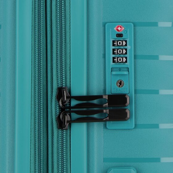 d&n Travel Line 4500 4 kółka Zestaw walizek 3-części z plisą rozprężną