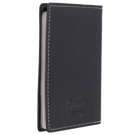 Esquire Dallas Etui na karty kredytowe Ochrona RFID Skórzany 7.5 cm