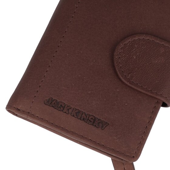 Jack Kinsky Aruba Portfel Ochrona RFID Skórzany 7.5 cm