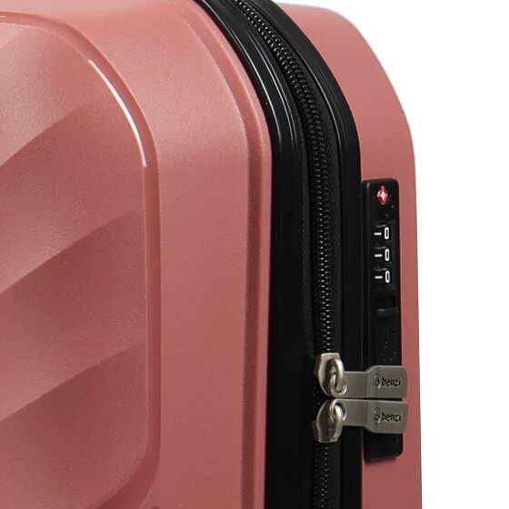 Benzi 5755 4 kółka Walizka kabinowy 55 cm