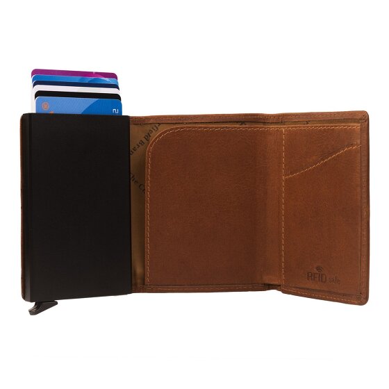 The Chesterfield Brand Lancaster Etui na karty kredytowe Ochrona RFID Skórzany 7 cm