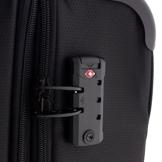 Gladiator 4700 4 kółka Walizka kabinowy 55 cm z plisą rozprężną