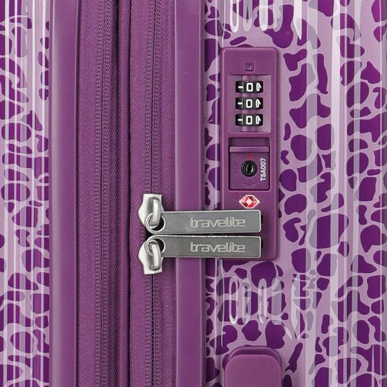 Travelite Lascana Edition 4 kółka Walizka M 65 cm z plisą rozprężną