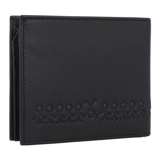 oxmox Leather Portfel Ochrona RFID Skórzany 12 cm