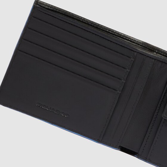 Piquadro Atlas Portfel Ochrona RFID Skórzany 12.5 cm