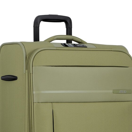 Jump Monthélys 4 kółka Walizka 67 cm z plisą rozprężną