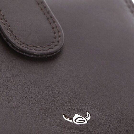 Golden Head Polo Portfel Ochrona RFID Skóra 10.5 cm