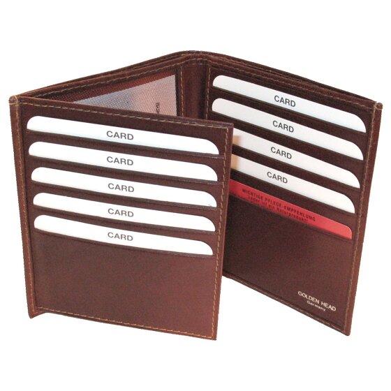 Golden Head Colorado Wallet RFID Leather 10 cm