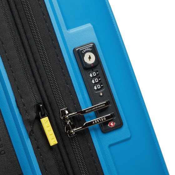 Delsey Paris Lutece Se 4 kółka Walizka kabinowy 55 cm z plisą rozprężną