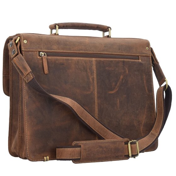 Greenburry Skórzana teczka Vintage 40 cm