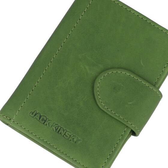 Jack Kinsky Aruba Portfel Ochrona RFID Skórzany 7.5 cm