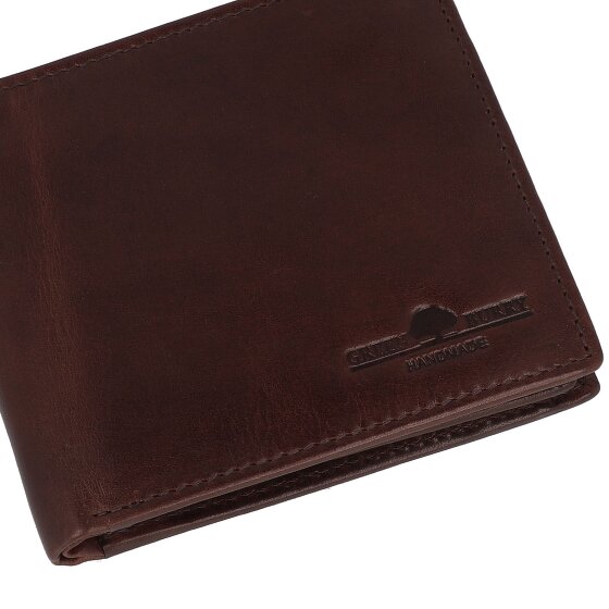 Greenburry Newport Portfel Ochrona RFID Skórzany 11 cm