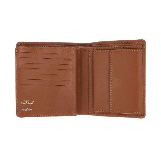 Golden Head Polo Portfel Ochrona RFID Skóra 13 cm