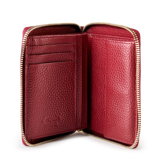 Esquire Alexandria Portfel Ochrona RFID Skórzany 13 cm